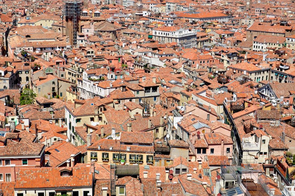 Venice roof top view 