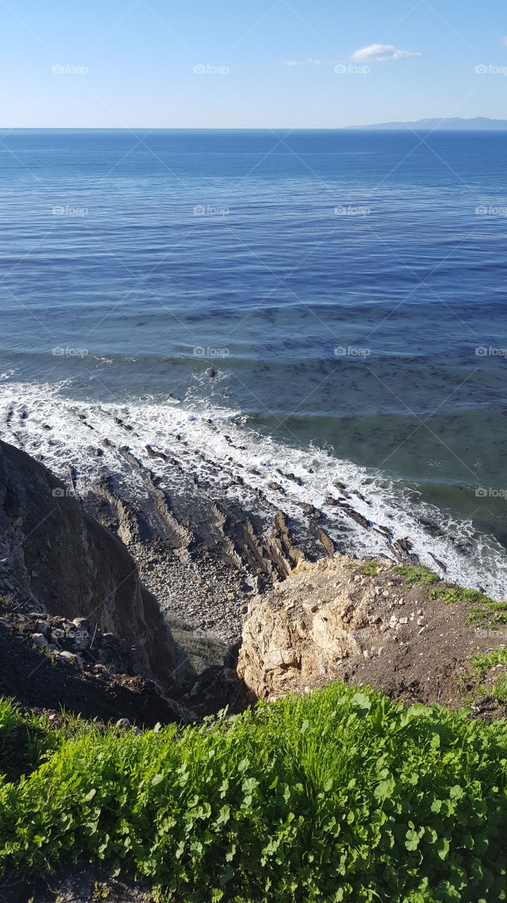 PV cliffs,ocean,