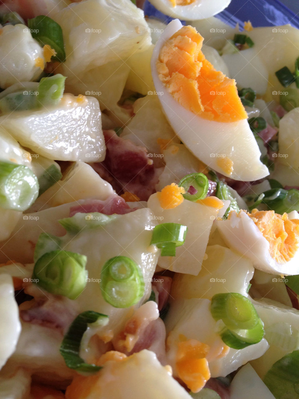 and salad egg potato by iamschmoo