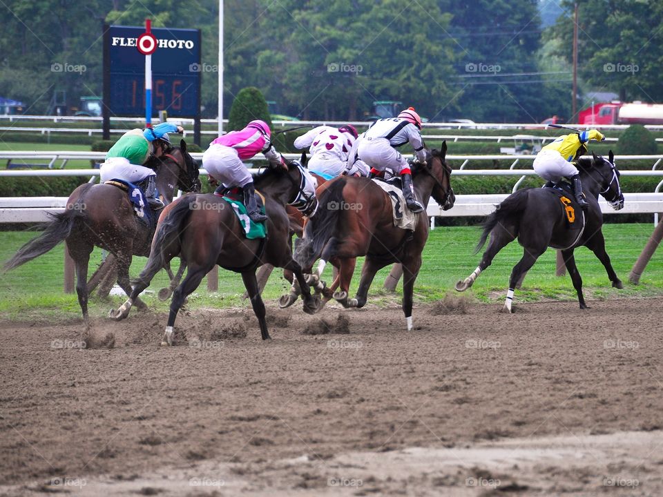Racing from Saratoga. Racing from Saratoga with the nation's top horses and jockeys competing for that elite title of being the best.