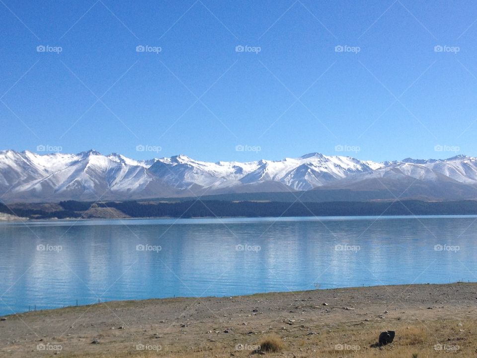 New Zealand. Lake Tekapo