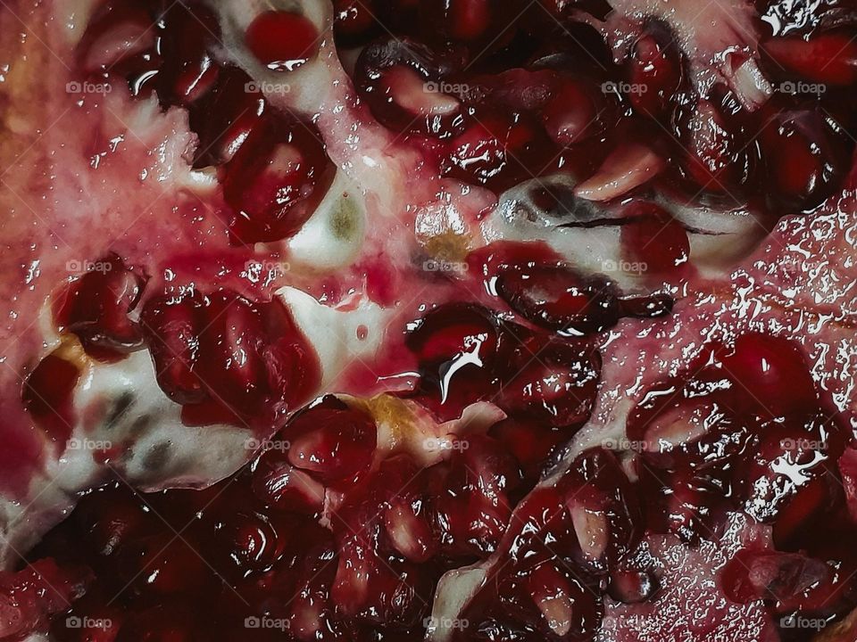 Pomegranate fruits