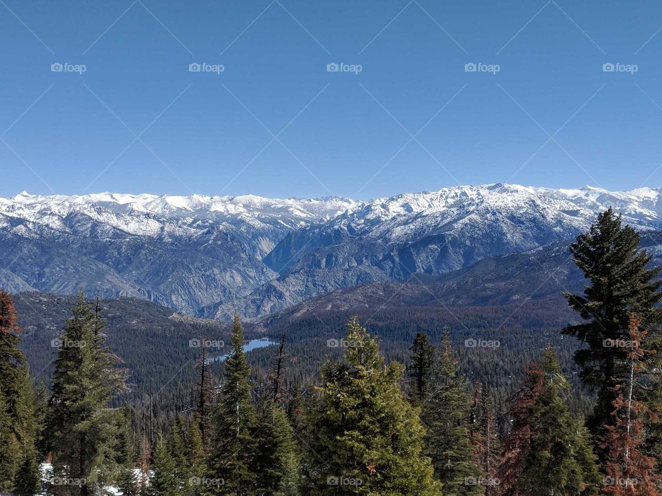 Kings Canyon National Park in the Winter
