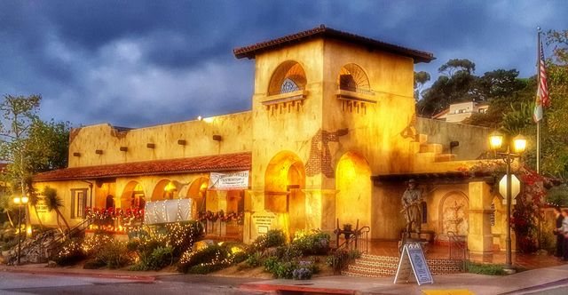 Spanish colonial building, San Diego