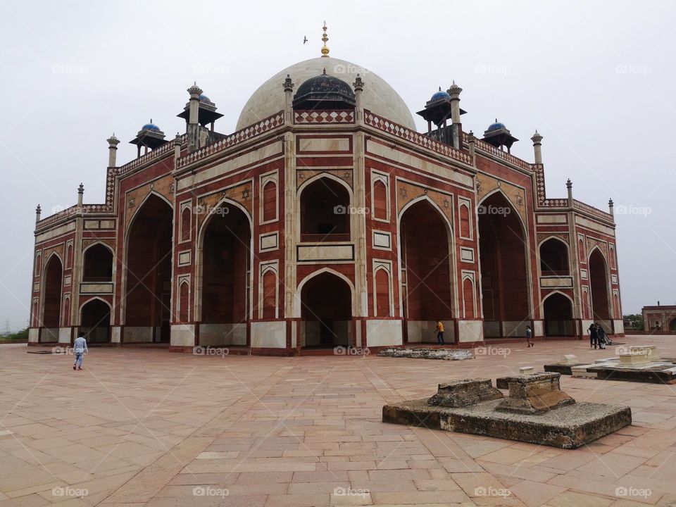 humayun's tomb, delhi, india