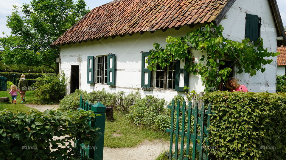 Old farmhouse in the country