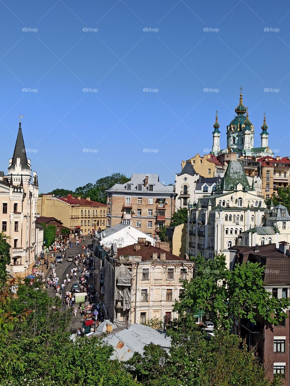 День Киева. Андреевский спуск.