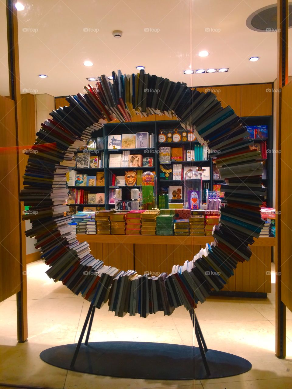 Bookstore window