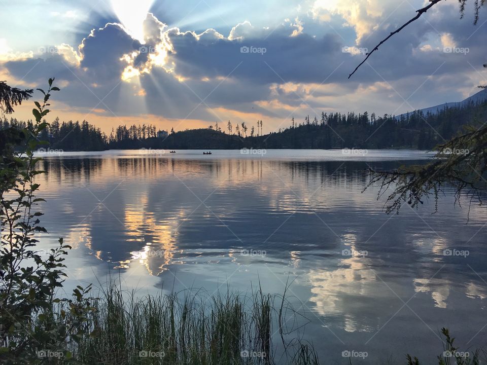 Lake in Slovakia 