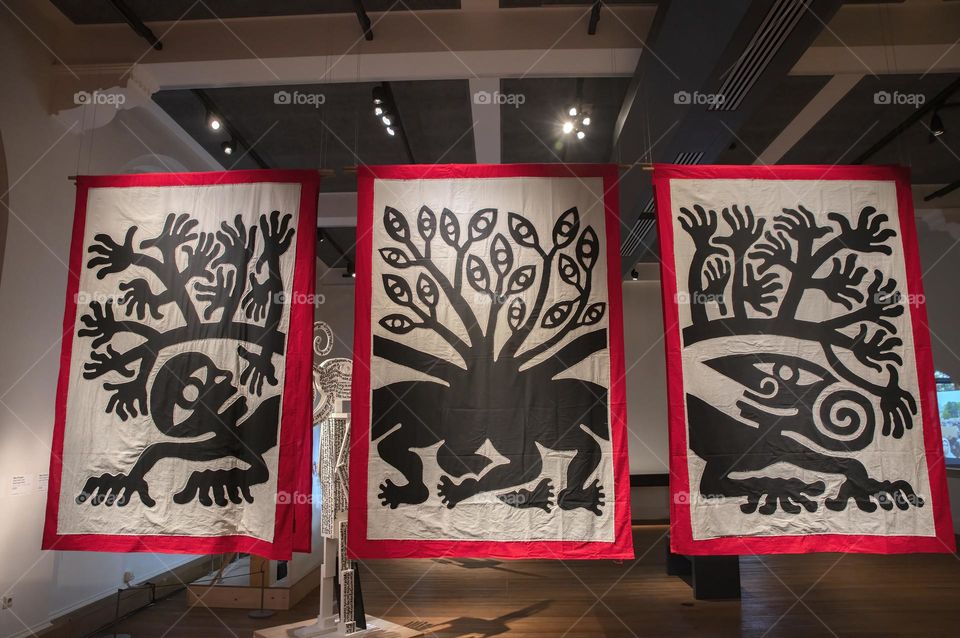 Artwork Max Kisman At The Worldmuseum At Amsterdam The Netherlands 19-5-2024