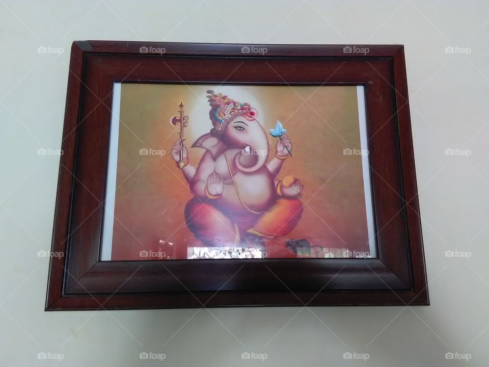 Wall picture frame of SHREE Ganpatiji