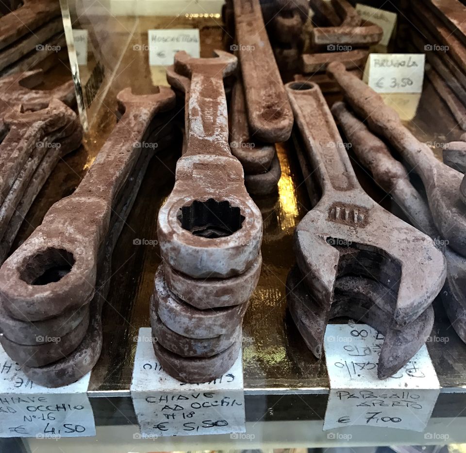 Barcelona all chocolate tools!!!