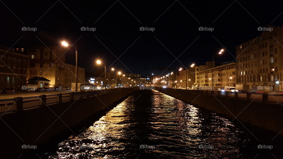 night canal