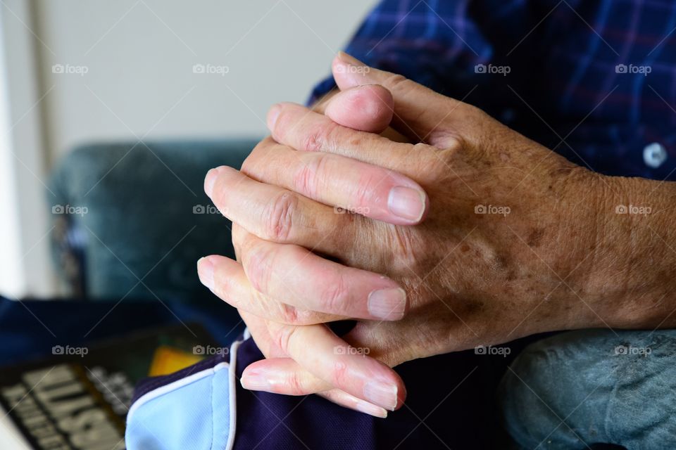 Grandads hands 