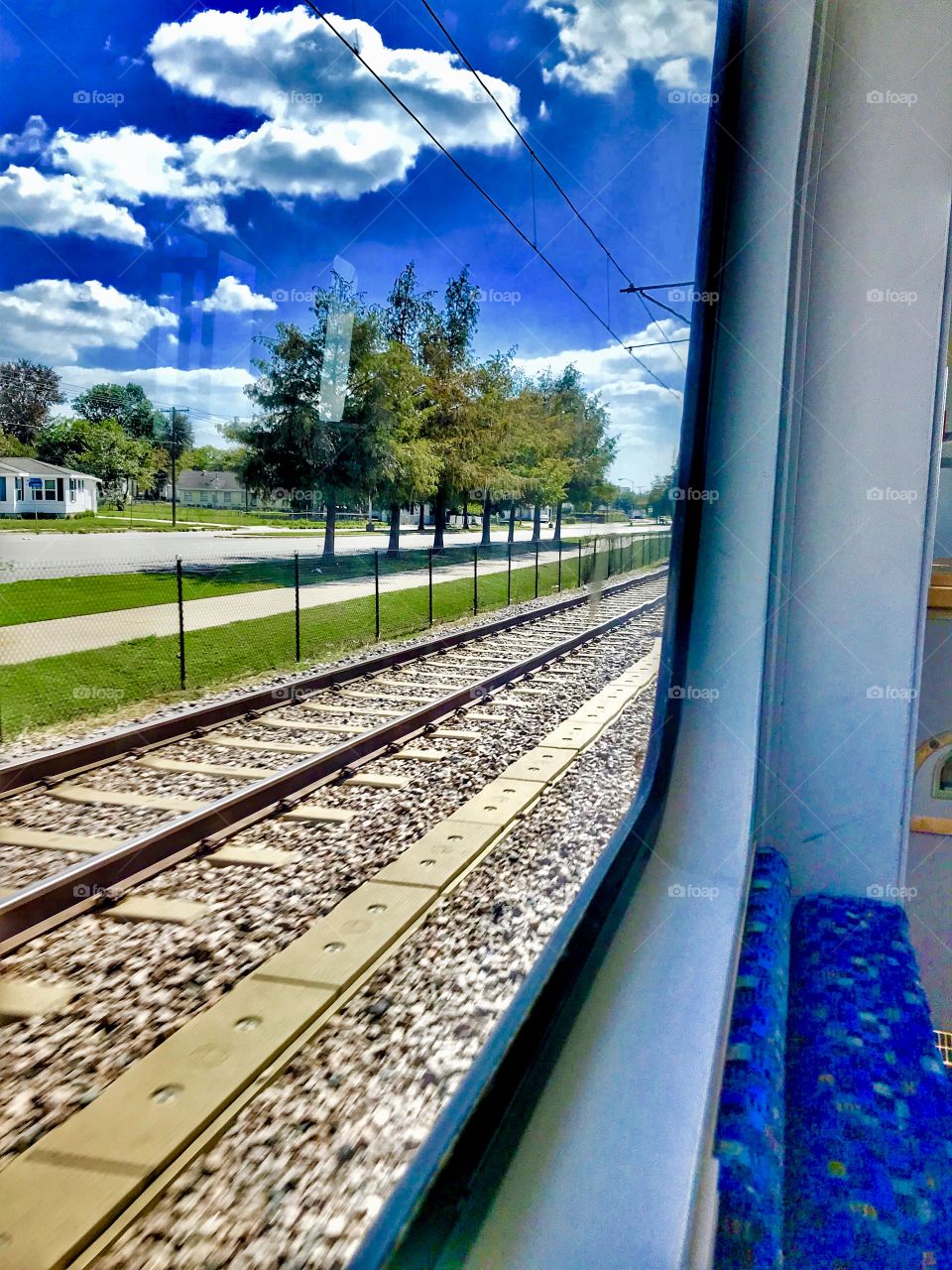 View From Dallas Train Dart Transit