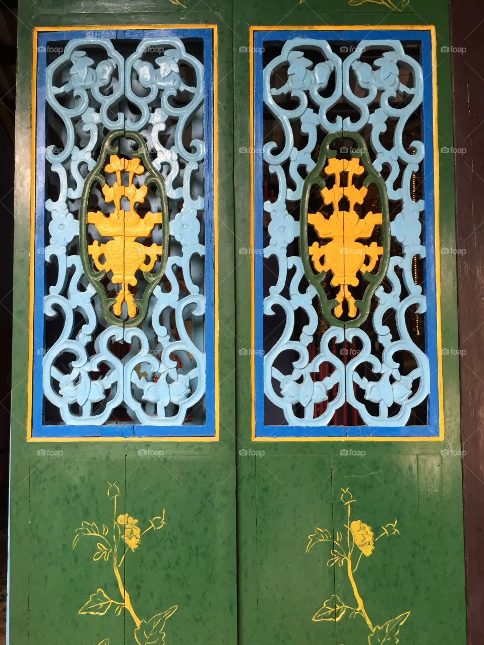 Chinese door 