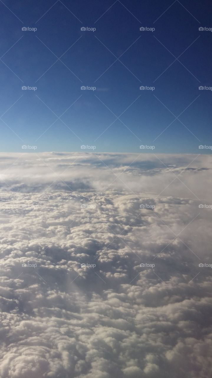 High above the clouds. dreaming away..