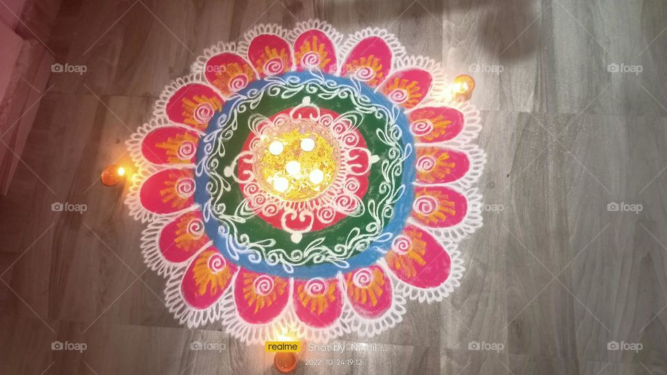 Indian Tradition
   Rangoli