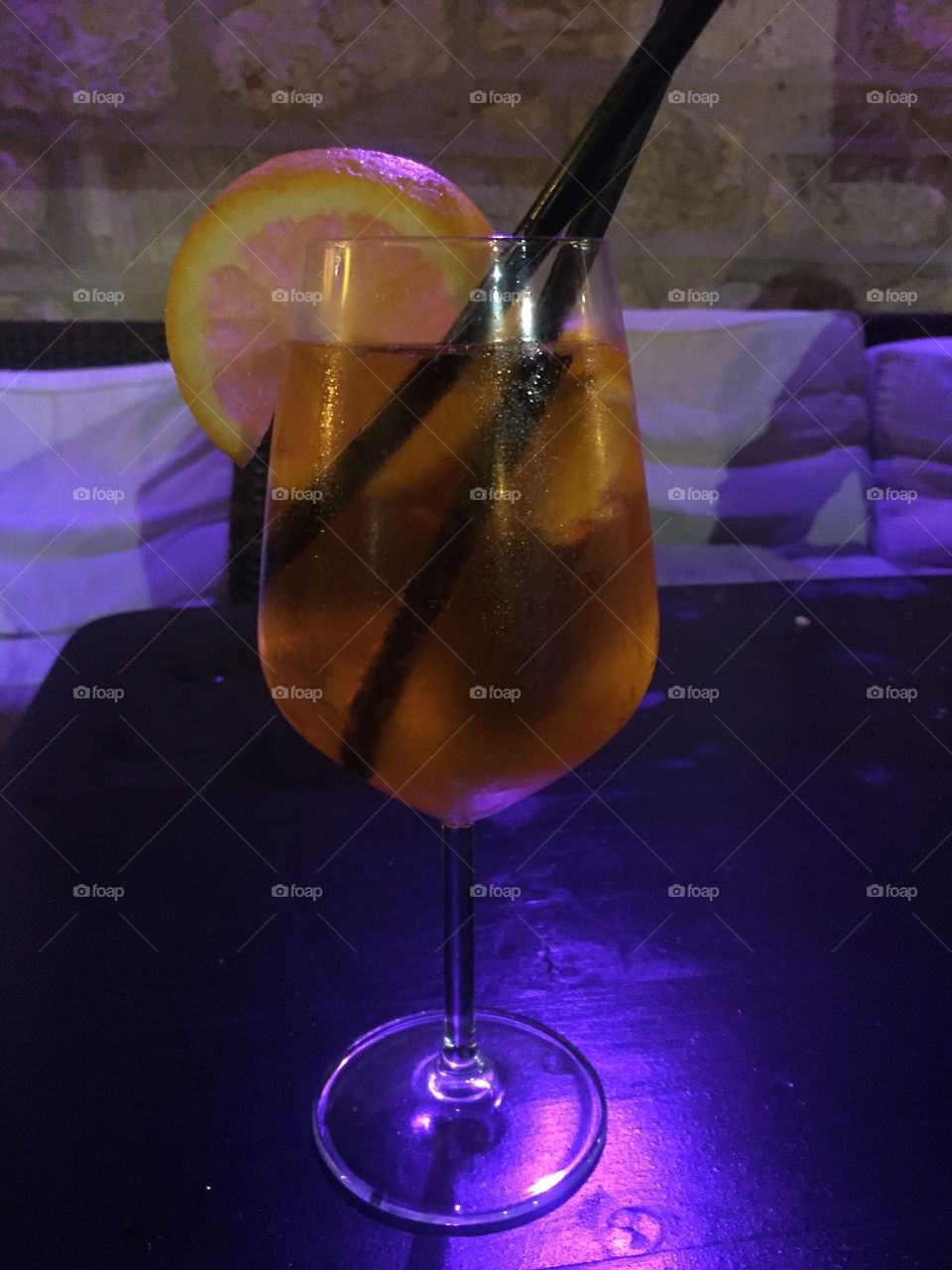 Aperol spritzer cocktail