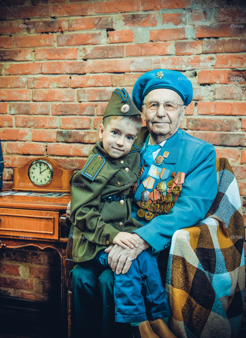 ветеран СССР и внук