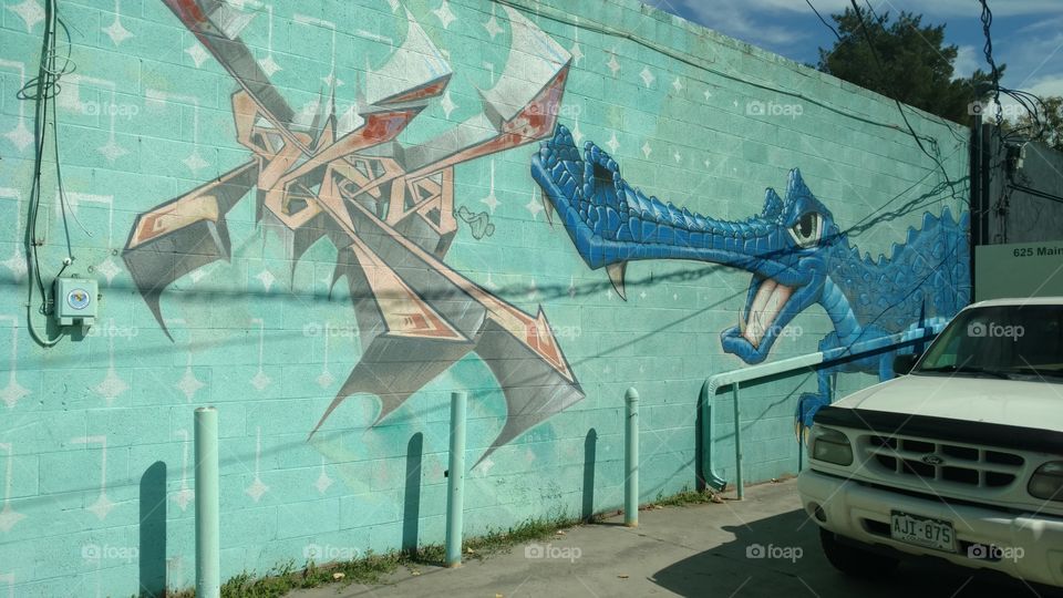 street art downtown longmont, co