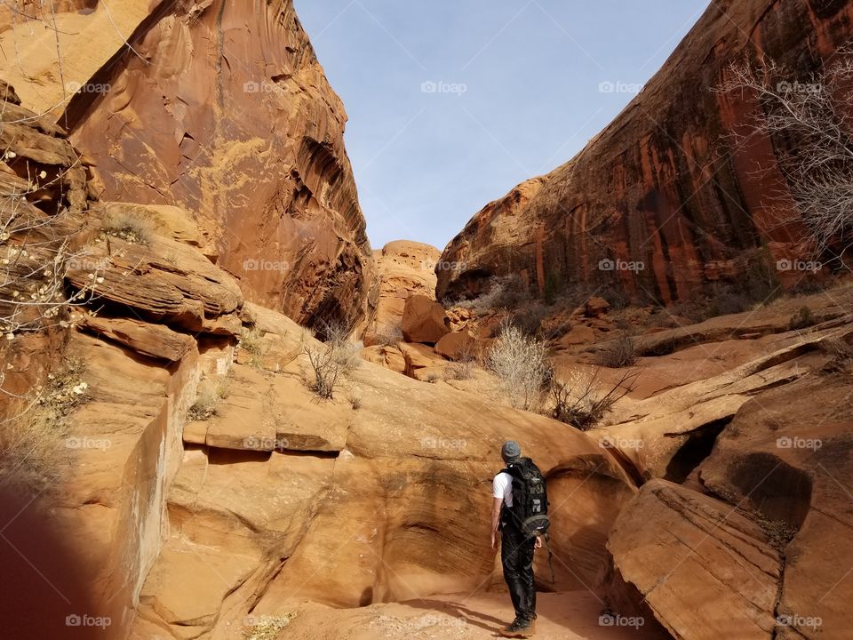 Canyon Wall in Escalante