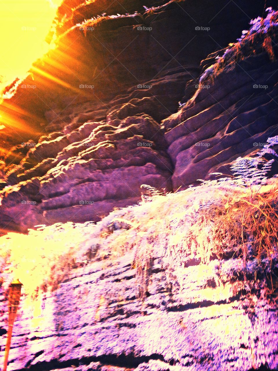 Rock formations. Upper Wisconsin Dells