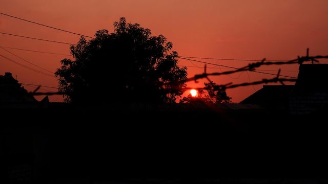 beautifull  evening atmosphere