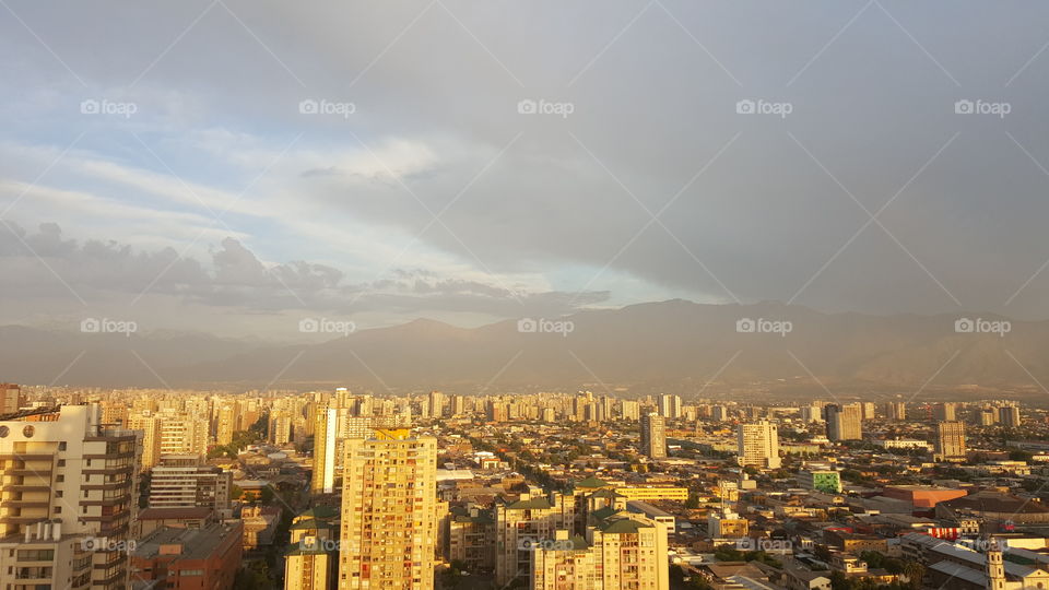 Afternoon in Santiago de Chile