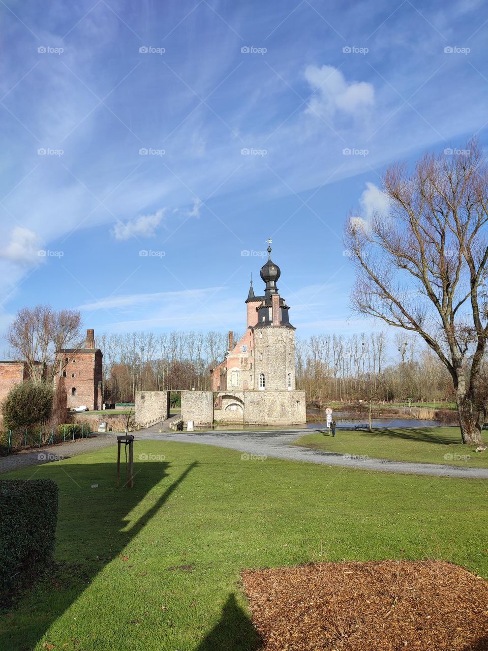 Visit of the castle of Havré, Hainaut