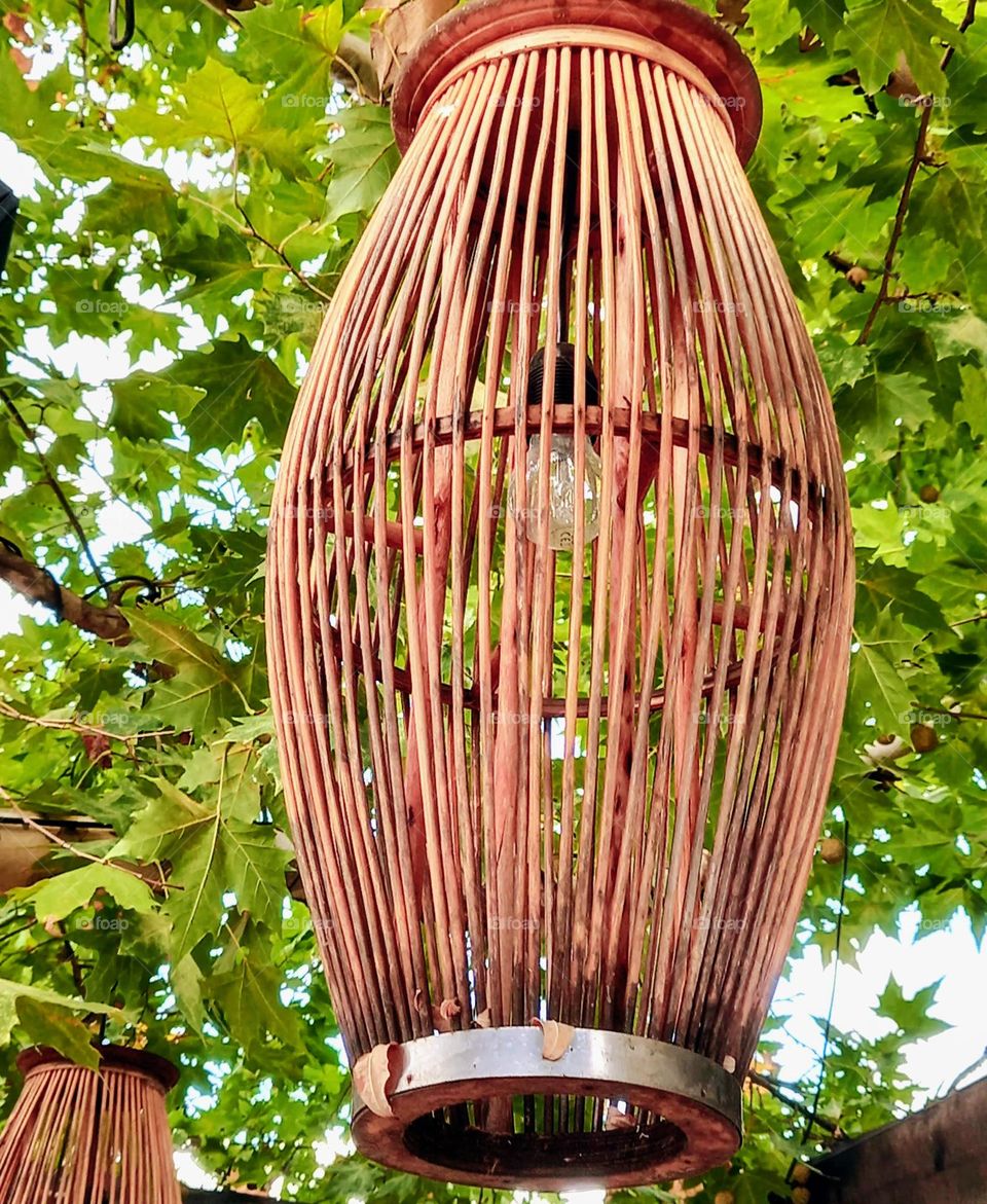 Hanging ceiling light