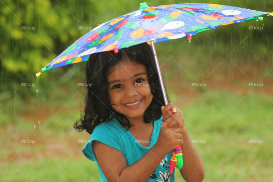 Rainy season in India