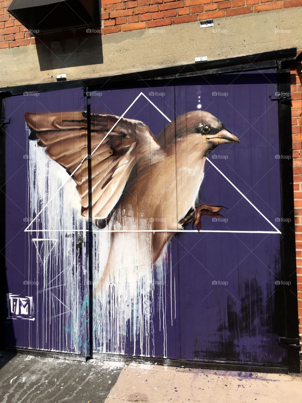 Graffiti bird, Malmö.