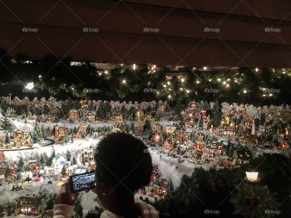 Half of someone’s village. Took up the whole garage so I couldn’t get all of it 