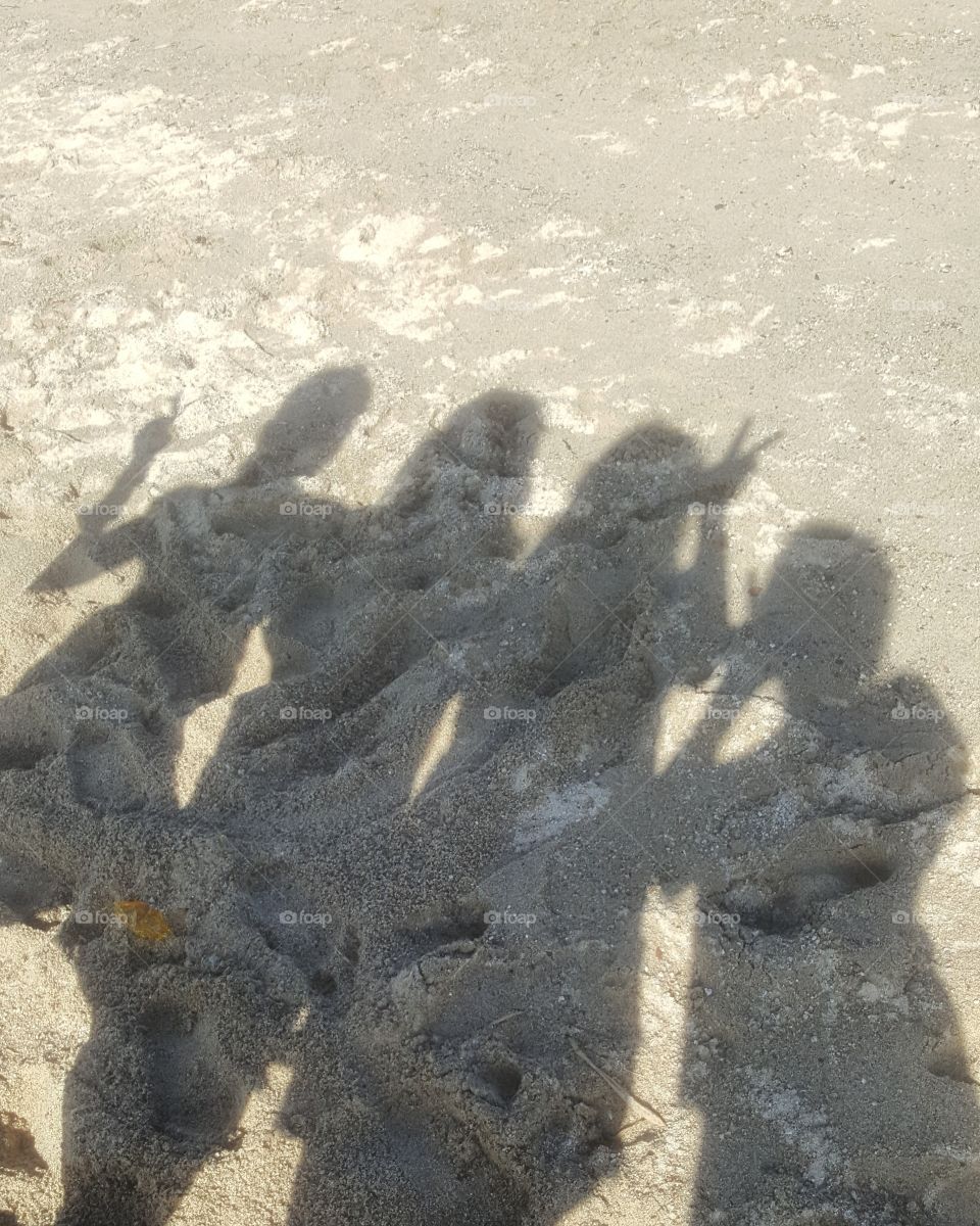 Shadow shot with bestfriends.
