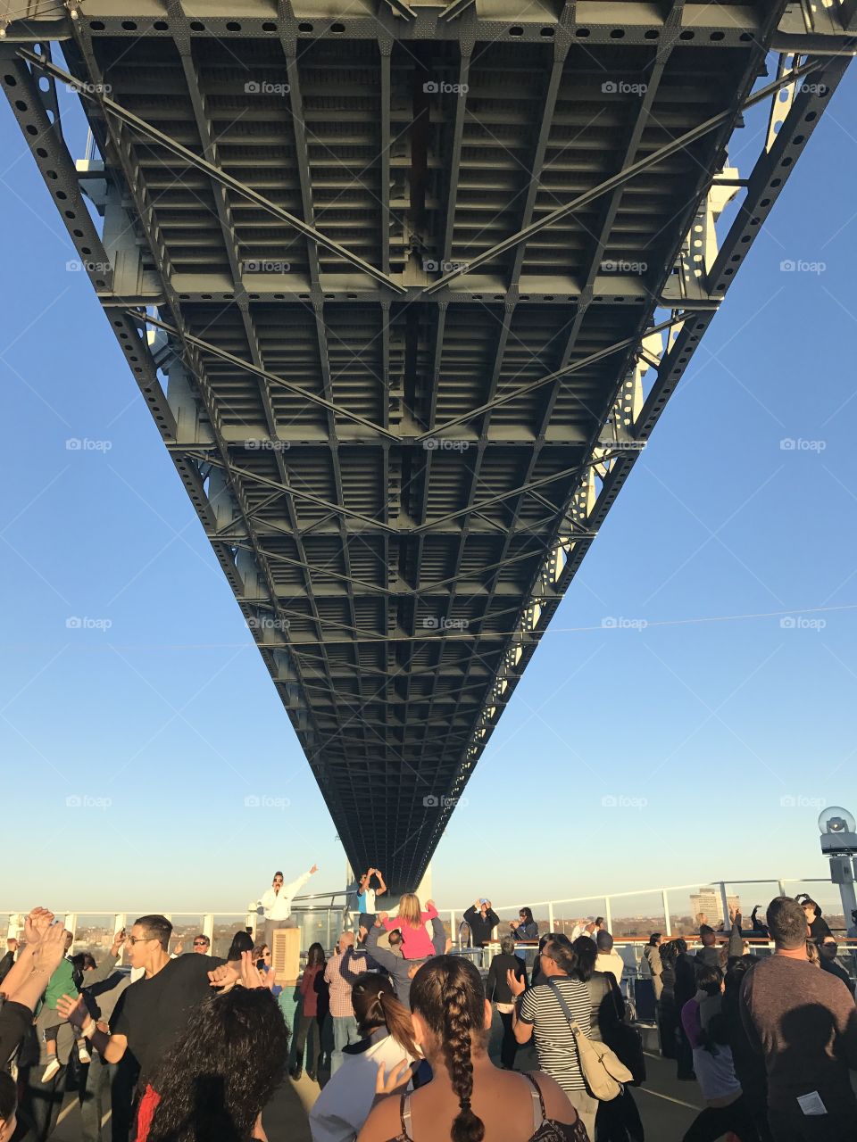 Under the Verrazano Bridge 