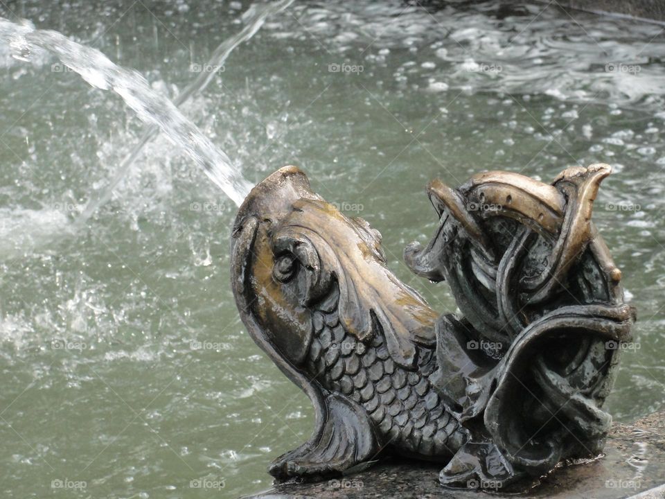 City fountain