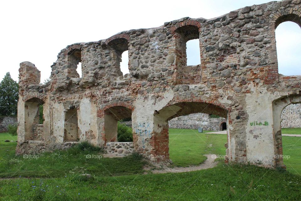 Dobele castle ruins , Latvija