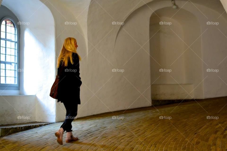 Walk around up the tower