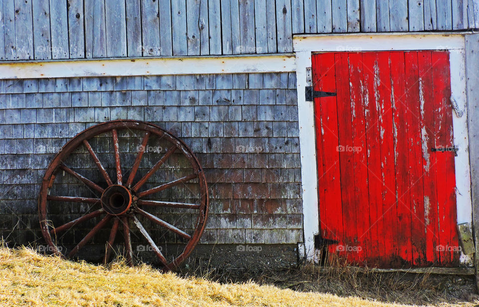 The antique wheel 2