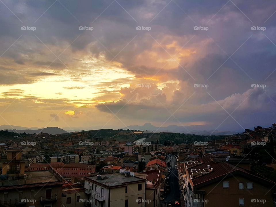 beautiful landscape in the afternoon, summer 🌞🌞🌞