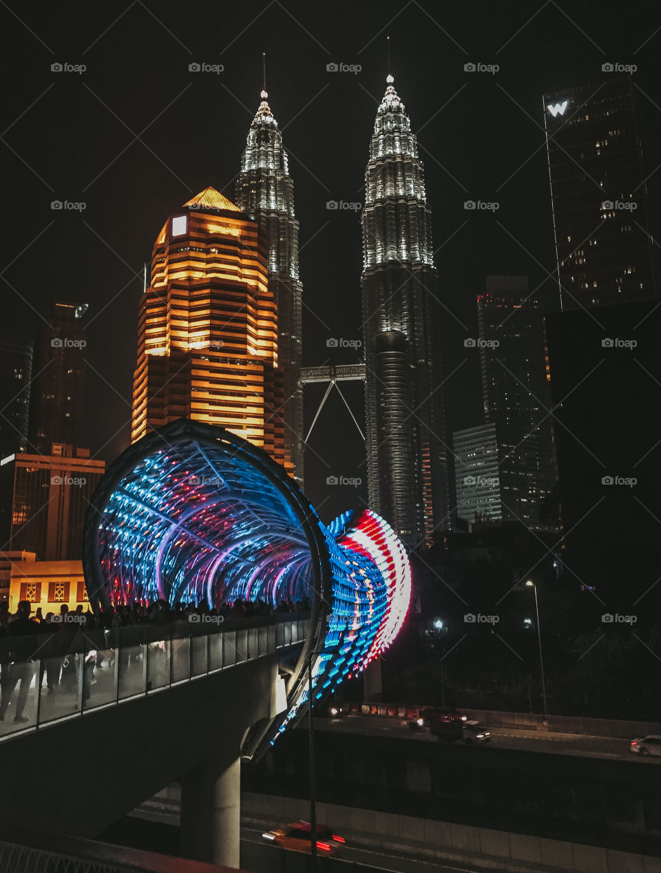 The new kid on the block, Saloma Link. New KL iconic Landmark. 