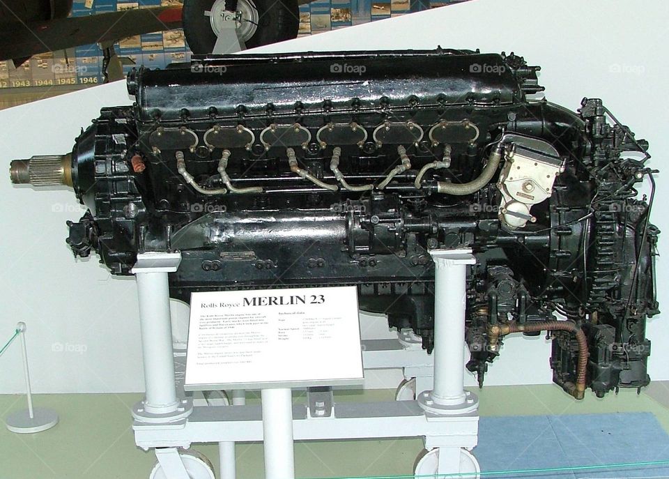 Old aero engine 