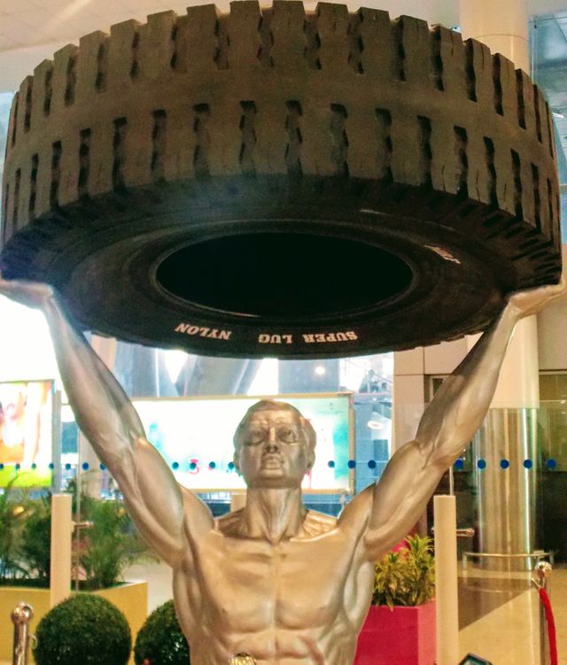 MRF tyre