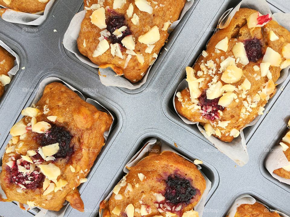 Loaf of banana bread