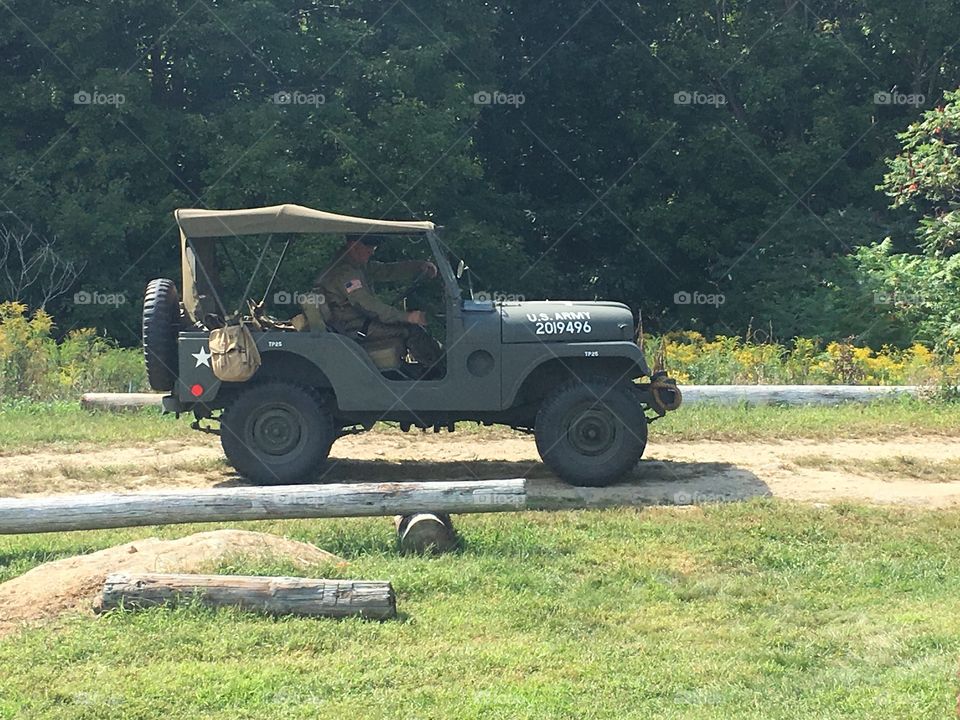 US Army jeep