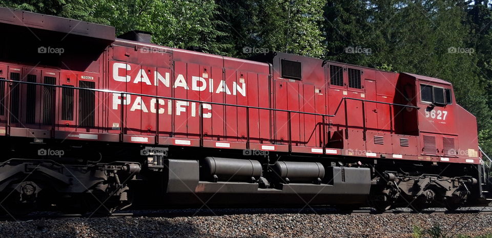 train in Canada