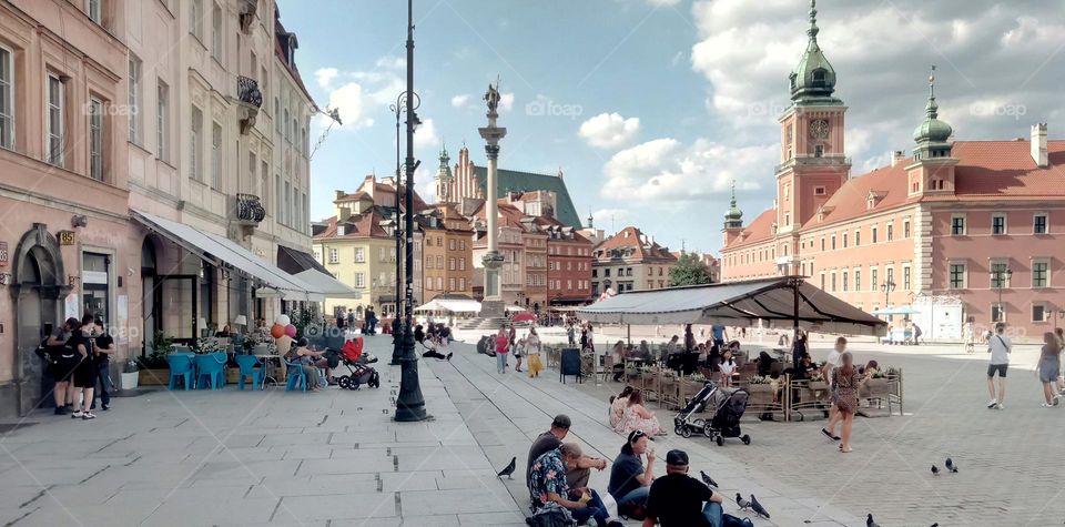 old town in warsaw