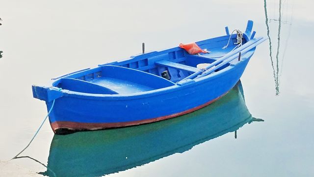 Blue Boat 1