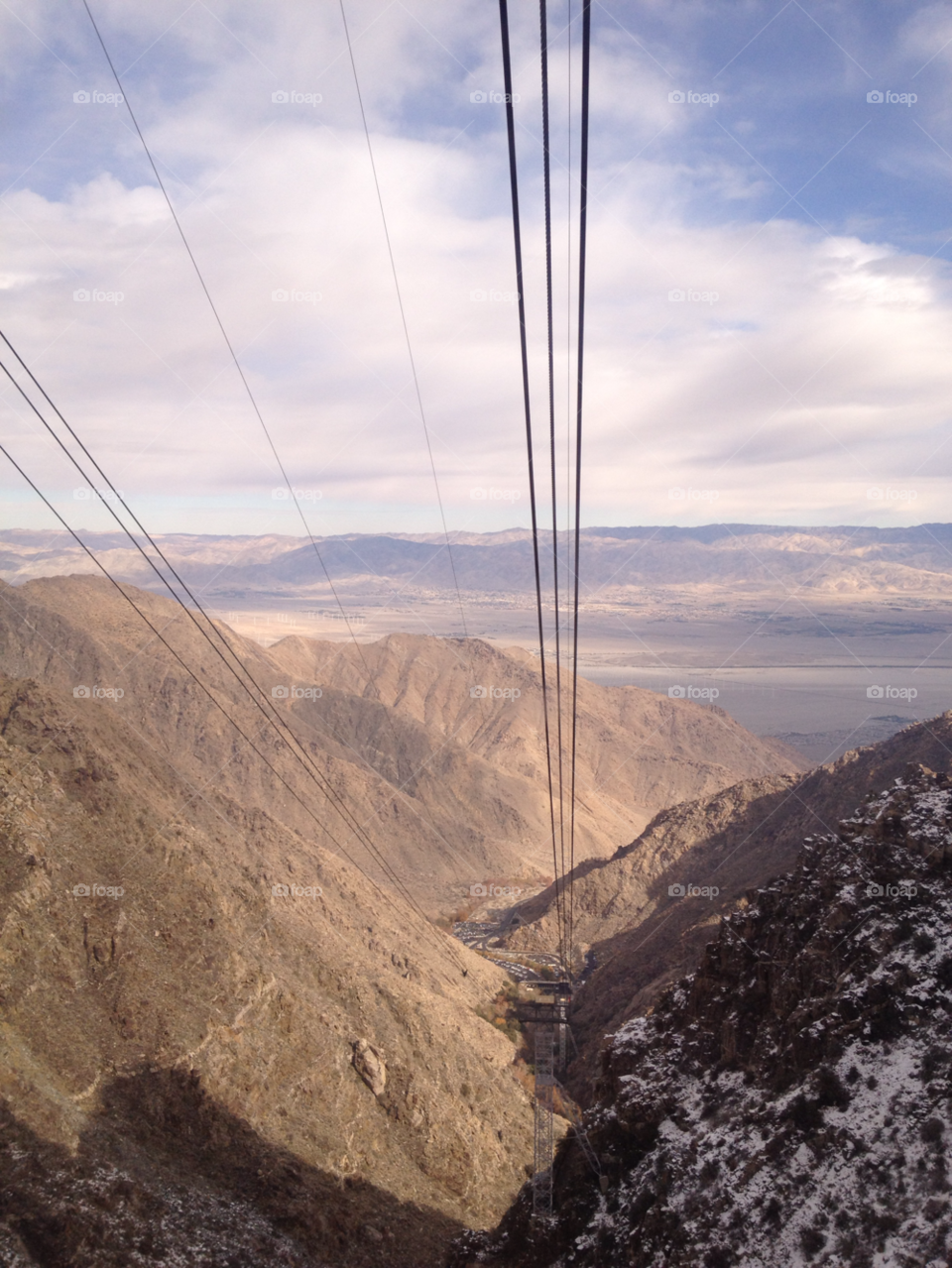nature mountains aerial palm springs by whatnaomiloves